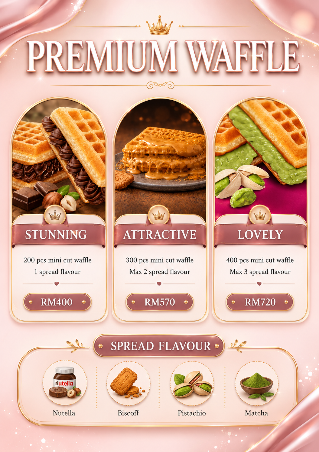 Pakej Waffle Premium